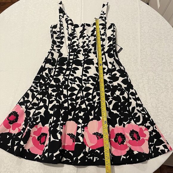 Nine West Fit and Flare Dress 6 Candy Tutu Floral Summer Party NWT - Picture 6 of 8